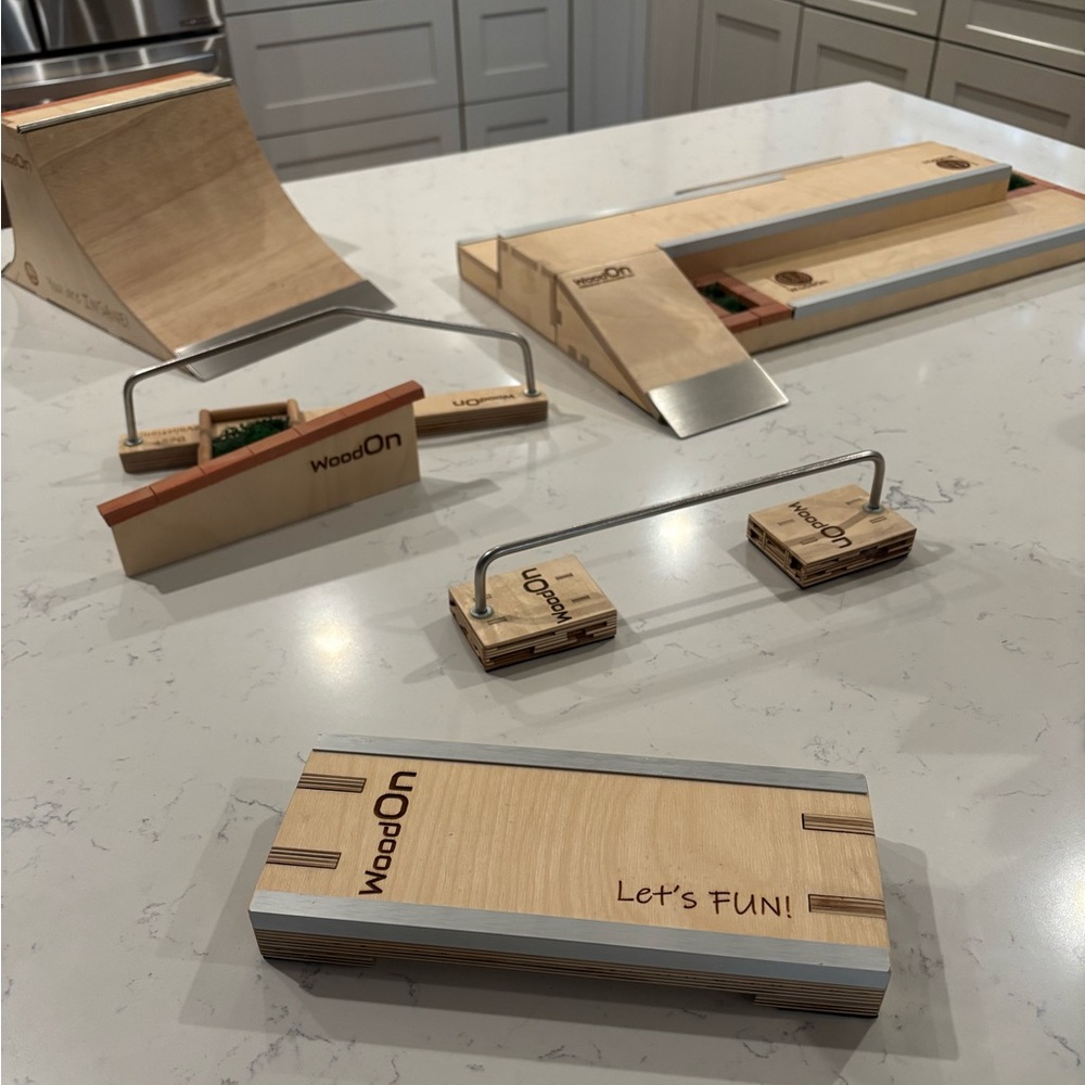 WoodOn Fingerboard Skatepark Set